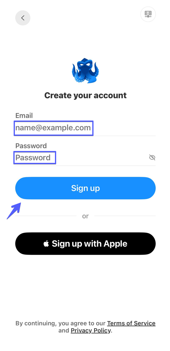 Creating an Octo Browser account